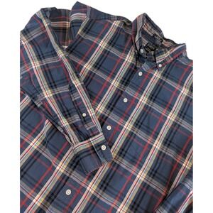 J. Crew Shirt Men's‎ Large, Slim Fit, Untucked Flex.Long Sleeve